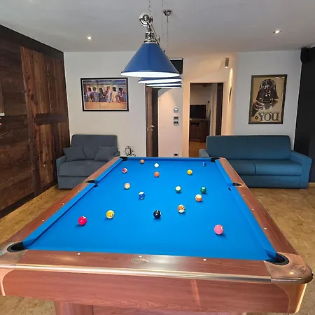 Apartamento Con Biliardo Privato Patio E Parcheggio Aosta